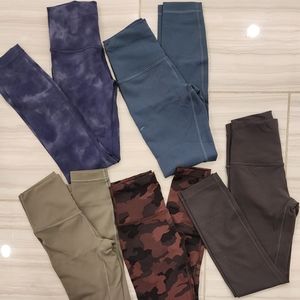 Lululemon wunder train leggings